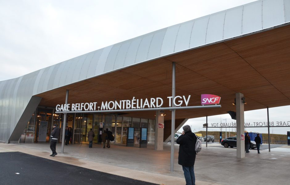Depuis la Gare TGV Belfort-Montbéliard