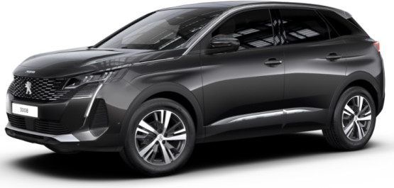 PEUGEOT 3008 NV HYBRID 225 e-EAT8 Allure Pack Gris Artense / Noir Perla  26/09/2022