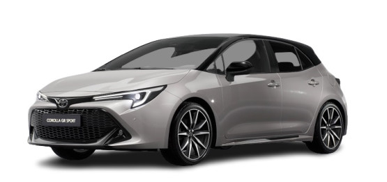 toyota - nouvelle corolla gr sport 2.0  hybrid 196 cv ecvt