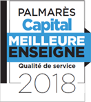 Auto Confiance - Palmarès Capital - Meilleure enseigne - Qualité de service 2018